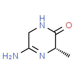 2(1H)-Pyrazinone,5-amino-3,6-dihydro-3-methyl-,(S)-(9CI) structure