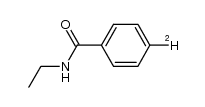 N-ethylbenzamide-4-d结构式