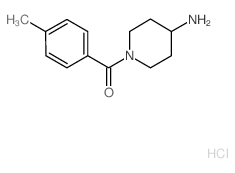 1-(4-Methylbenzoyl)piperidin-4-amine hydrochloride图片