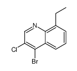 4-bromo-3-chloro-8-ethylquinoline picture