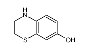 3,4-Dihydro-2H-1,4-benzothiazin-7-ol Structure