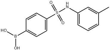 B-[4-[[(3-methylphenyl)amino]sulfonyl]phenyl]Boronic acid picture