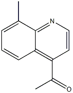 1-(8-methylquinolin-4-yl)ethan-1-one Structure