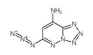 Tetrazolo[1,5-b]pyridazin-8-amine,6-azido- structure