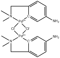 Palladium, bis[5-amino-2-[(dimethylamino-κN)methyl]phenyl-κC]di-μ-chlorodi-图片