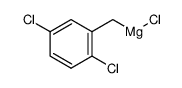 2,5-DICHLOROBENZYLMAGNESIUM CHLORIDE Structure