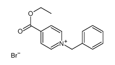 1-Benzyl-4-carboxy-pyridinium Ethyl Ester Bromide结构式