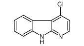 4-氯α-咔啉结构式