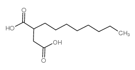 octylsuccinic acid Structure