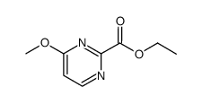 ethyl-4-methoxypyrimidine-2-carboxylate结构式