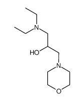 1-diethylamino-3-morpholin-4-yl-propan-2-ol Structure