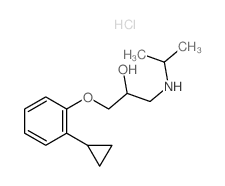 2-Propanol,1-(2-cyclopropylphenoxy)-3-[(1-methylethyl)amino]-, hydrochloride (1:1) picture