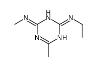 2-N-ethyl-4-N,6-dimethyl-1,3,5-triazine-2,4-diamine Structure