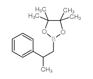 2-Phenyl-1-propylboronic acid pinacol ester Structure