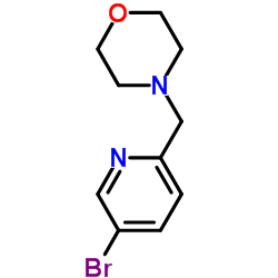 4-[(5-bromopyridin-2-yl)Methyl]morpholine Structure