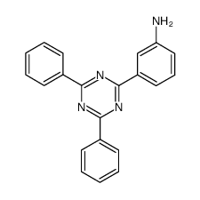 3-(diphenyl-[1,3,5]triazin-2-yl)-aniline结构式