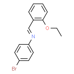 (4-bromophenyl)(2-ethoxybenzylidene)amine picture