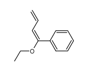 (1E)-1-Ethoxy-1-phenylbuta-1,3-diene结构式