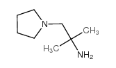 2-methyl-1-pyrrolidin-1-ylpropan-2-amine structure