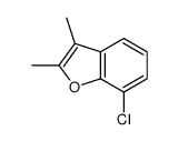 7-chloro-2,3-dimethyl-1-benzofuran Structure