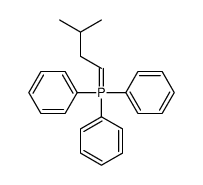 3-methylbutylidene(triphenyl)-λ5-phosphane Structure