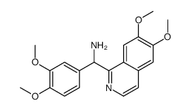 (6,7-dimethoxyisoquinolin-1-yl)-(3,4-dimethoxyphenyl)methanamine图片