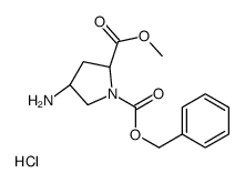 N-CBZ-反式-4-氨基-L-脯氨酸甲酯盐酸盐图片