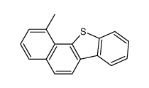 1-methylbenzo[b]naphtho[2,1-d]thiophene结构式