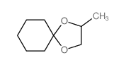 1,4-Dioxaspiro[4.5]decane,2-methyl- structure