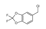 5-(Chloromethyl)-2,2-difluorobenzo[d][1,3]dioxole Structure