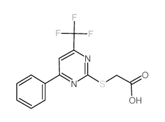 {[4-phenyl-6-(trifluoromethyl)pyrimidin-2-yl]thio}acetic acid picture