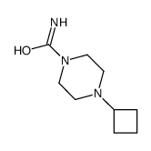 1-Piperazinecarboxamide,4-(3-azetidinyl)-(9CI) Structure