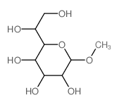 D-glycero-b-D-gulo-Heptopyranoside, methyl(9CI) Structure