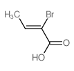 (Z)-2-bromobut-2-enoic acid Structure