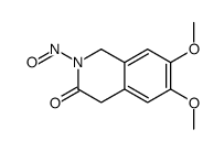 6,7-dimethoxy-2-nitroso-1,4-dihydroisoquinolin-3-one Structure