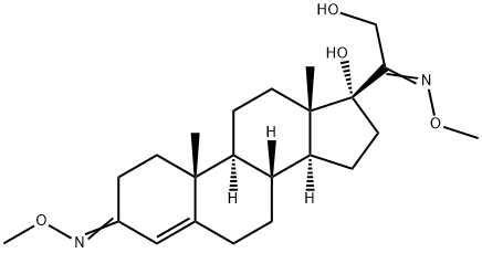 17,21-Dihydroxypregn-4-ene-3,20-dione bis(O-methyl oxime) picture