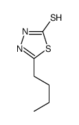 5-丁基-1,3,4-噻二唑-2(3H)-硫酮结构式