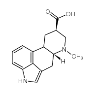 6-methylergoline-8beta-carboxylic acid Structure