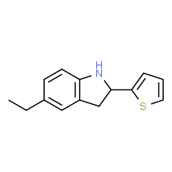 1H-Indole,5-ethyl-2,3-dihydro-2-(2-thienyl)-(9CI) picture