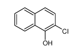 2-Chloro-1-naphthol Structure