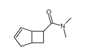 N,N-dimethylbicyclo[3.2.0]hept-3-ene-6-carboxamide Structure