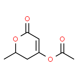 2H-Pyran-2-one,4-(acetyloxy)-5,6-dihydro-6-methyl-(9CI)结构式