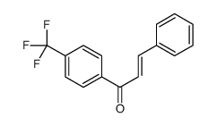 3-phenyl-1-[4-(trifluoromethyl)phenyl]prop-2-en-1-one结构式