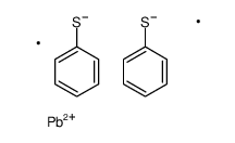 dimethyl-bis(phenylsulfanyl)plumbane Structure