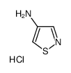 4-氨基异噻唑盐酸盐结构式