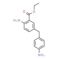 ethyl 5-[(4-aminophenyl)methyl]anthranilate Structure