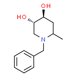 3,4-Piperidinediol, 6-methyl-1-(phenylmethyl)-, (3R,4R)-rel- (9CI) picture