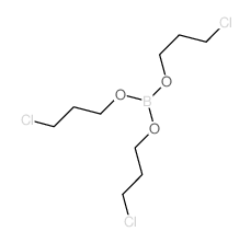 tris(3-chloropropoxy)borane结构式