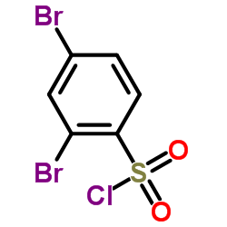 2,4-二溴苯磺酰氯结构式