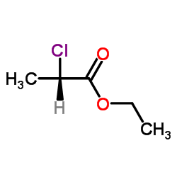 (S)-2-氯丙酸乙酯结构式